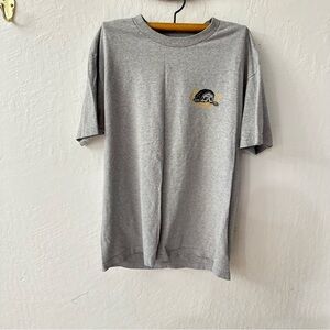 Lurking Class Sketchy Tank Skeleton Wolves Don’t Lose Sleep Gray T shirt Large